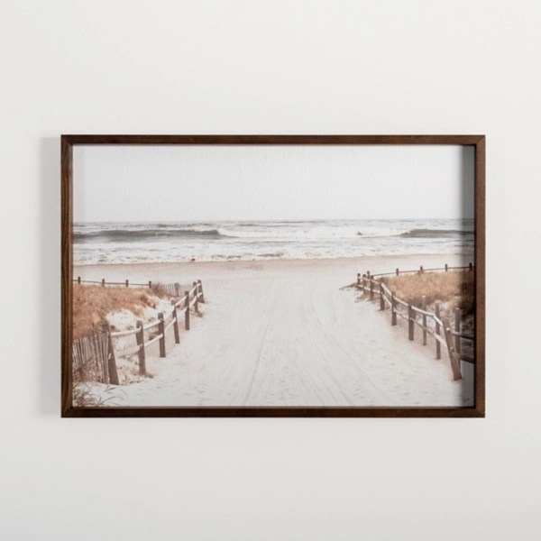 Beach Path Framed Art Print Kirklands Home