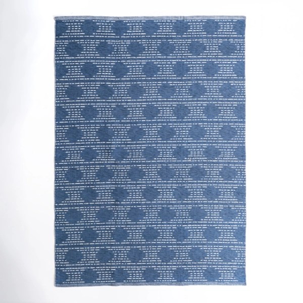 Indigo Shibori Outdoor Area Rug, 6x9 Kirklands Home