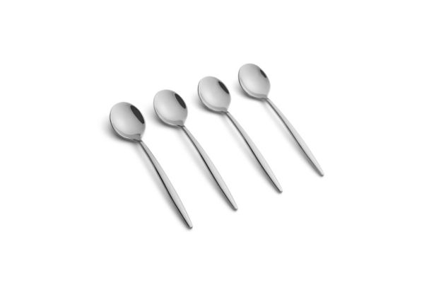 Linear Mirror Silver 4pc. Demitasse Spoon Set Kirklands Home