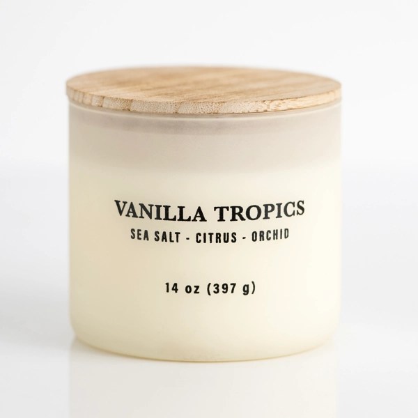 Vanilla Tropics Triple Wick Jar Candle Kirklands Home