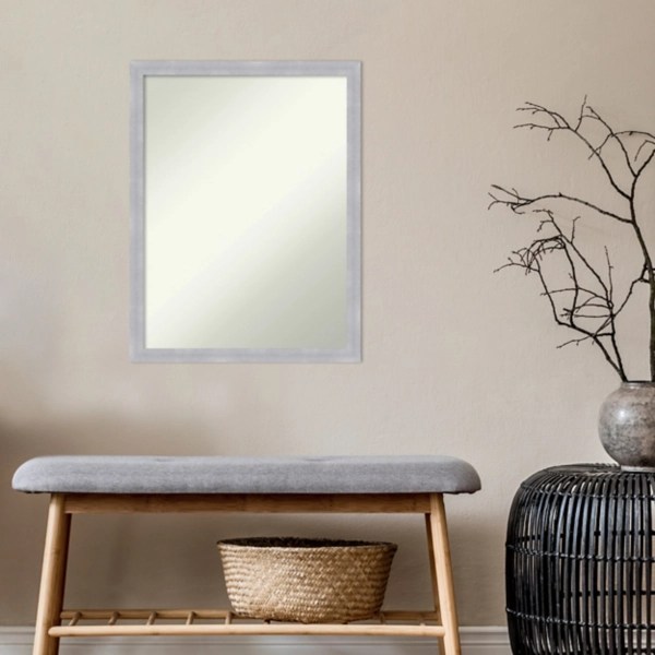 Grayson Brushed Nickel Framed Wall Mirror Kirklands Home