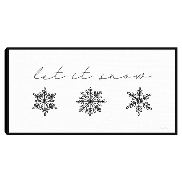 Let It Snow Christmas Wall Plaque Kirklands Home