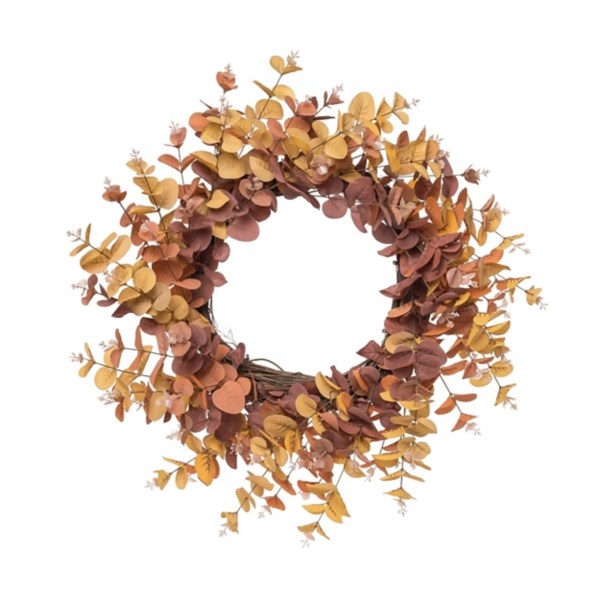 Harvest Yellow Eucalyptus Wreath Kirklands Home