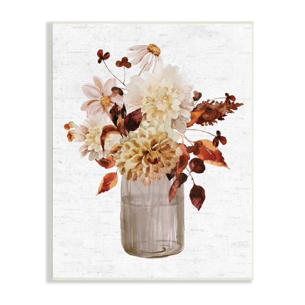 Autumn Flower Bouquet Wall Plaque Kirklands Home