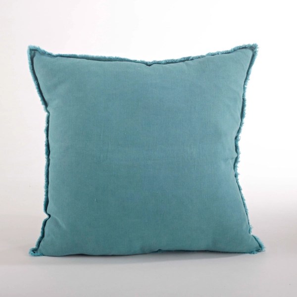 Turquoise Fringed Edge Pillow Kirklands Home