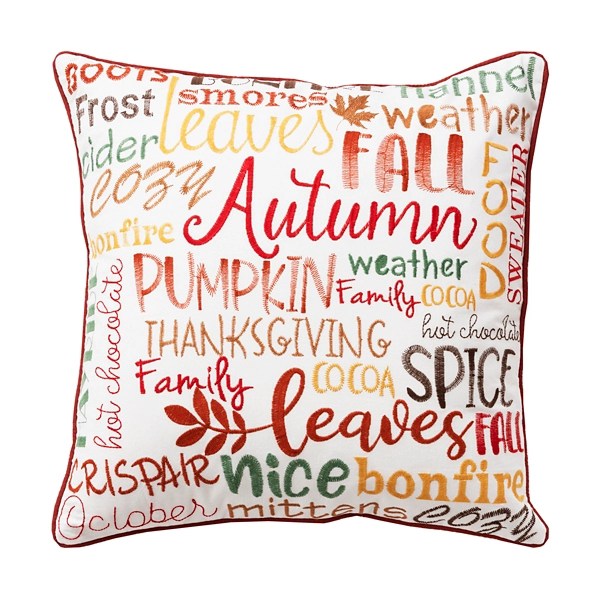 Multicolored Sentiment Harvest Throw Pillow Kirklands Home
