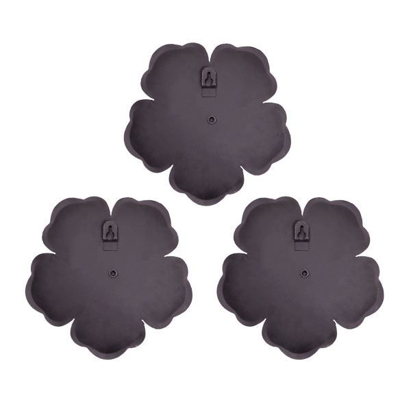 Kirklands Multicolor Metal Flower Wall Plaques, Set of 3 Hamilton Place