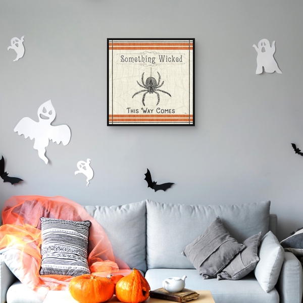 Something Wicked Spider Halloween Wall Plaque Kirklands Home