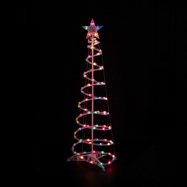 PreLit White Spiral Christmas Tree, 4 ft. Kirklands Home