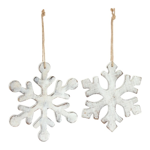White Snowflake 12pc. Christmas Ornament Set Kirklands Home