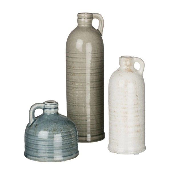 Earth Tones Jug Vases, Set of 3 Kirklands Home