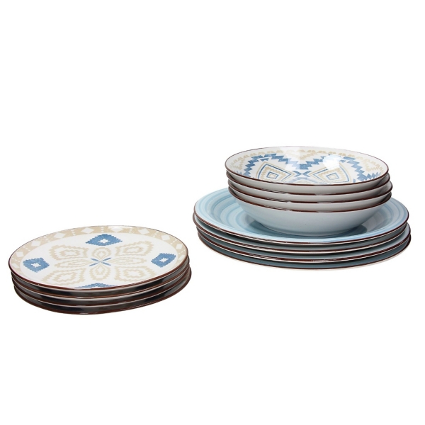 Santorini 12pc. Dinnerware Set Kirklands Home