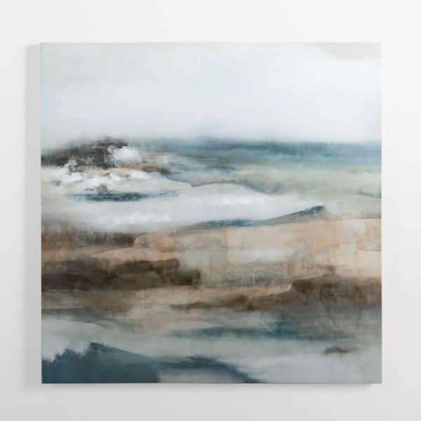 Blue Faded Abstract Canvas Art Print Kirklands Home