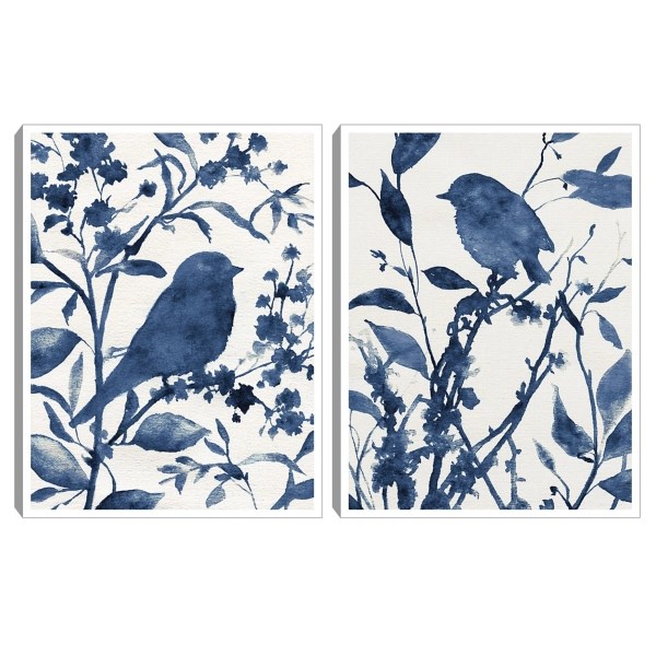 Blue Birds Wall Art