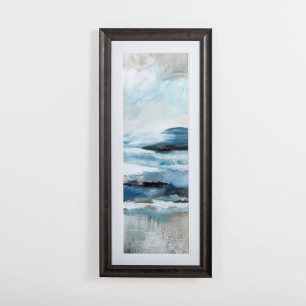 Blue Abstract Seascape II Framed Art Print Kirklands Home