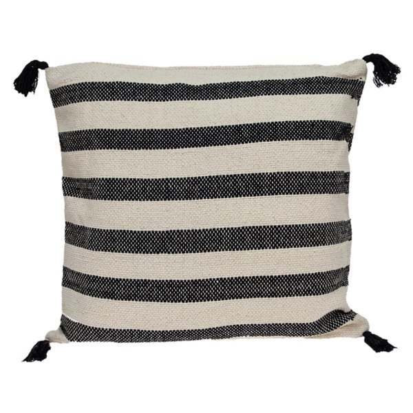 Black & White Bungalow Stripe Throw Pillow Kirklands Home