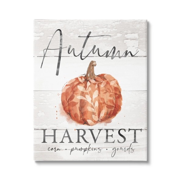 Autumn Harvest Canvas Wall Plaque Kirklands Home