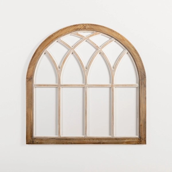 Natural Weathered Wood Window Arch Plaque Kirklands Home