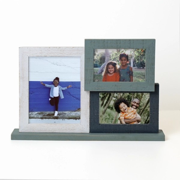 Aqua Wood 3Opening Picture Frame Kirklands Home