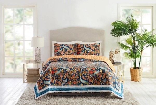 Peacock Garden King 3pc. Quilt Set Kirklands Home