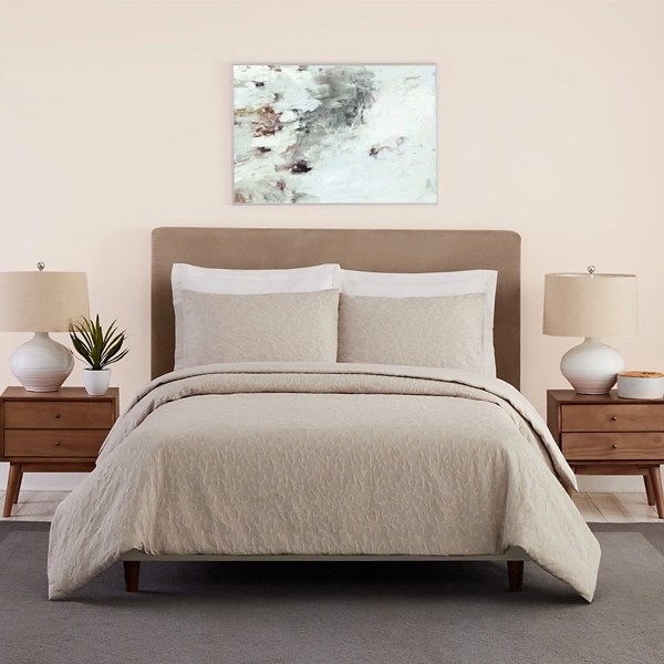 Golden Shore Textured 3pc. Queen Duvet Set Kirklands Home