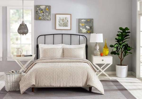 Gray Raised Chevron 3pc. Queen Duvet Set Kirklands Home