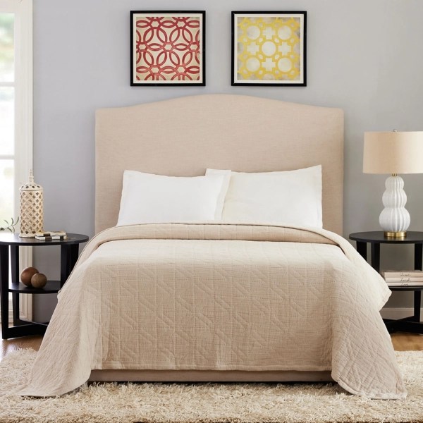 Neutral Maren Full/Queen Bed Blanket Kirklands Home