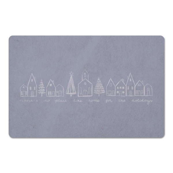Home for the Holidays Village Kitchen Mat Kirklands Home