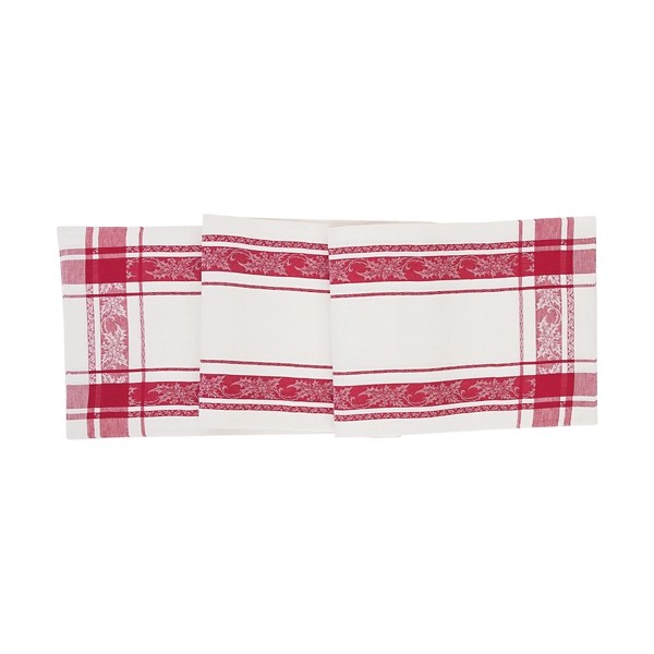 Red Plaid and White Base Christmas Table Runner Kirklands Home
