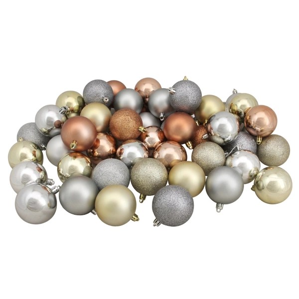 Earth Tones Shatterproof Ball Ornaments, Set of 60 Kirklands Home