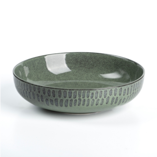 Green Englewood Pine Dinner Bowl Kirklands Home