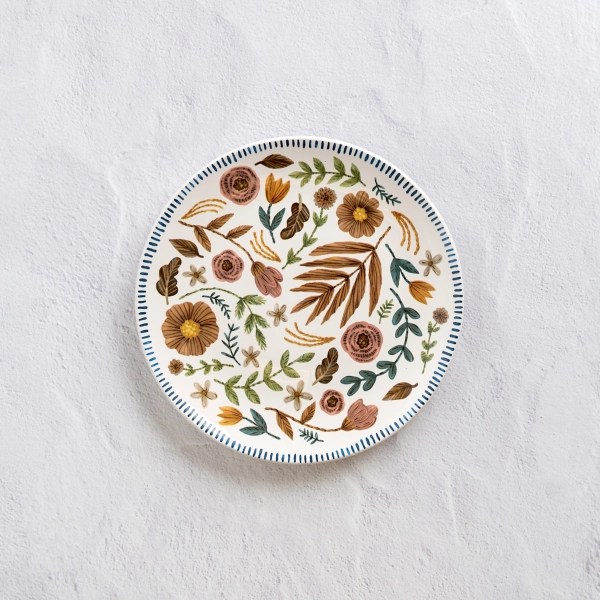 Colbie Floral Salad Plate Kirklands Home