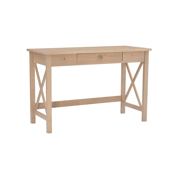 Light Brown Wood XSides Desk Kirklands Home