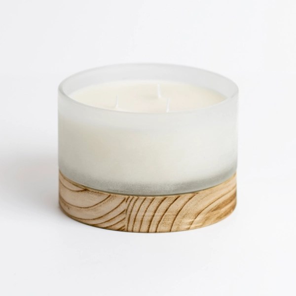 White Birch and Sandalwood Jar Candle, 14 oz. Kirklands Home
