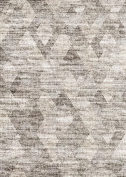 Nella Gray Diamond Washable Area Rug, 7x9 Kirklands Home