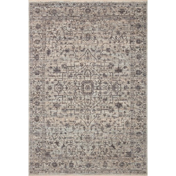 Charcoal Sorrento Medallion Area Rug, 5x7 Kirklands Home