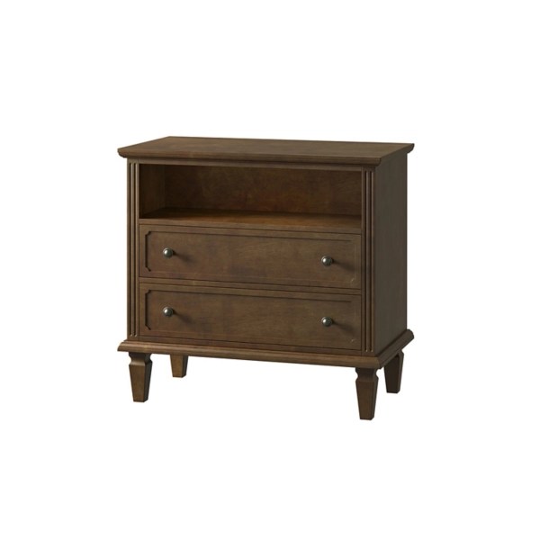 Warm Brown 2Drawer Wood Nightstand Kirklands Home