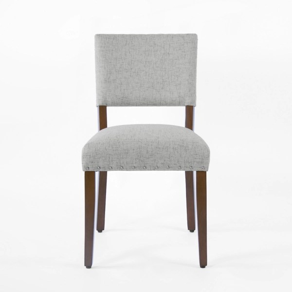 Gray Woven Upholstered Dining Chairs, Set of 2 Kirklands Home