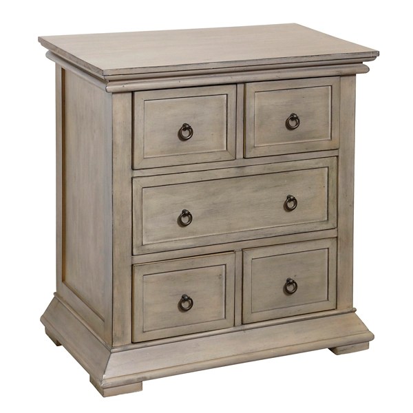 Prescott Pine Wood 5Drawer Nightstand Kirklands Home