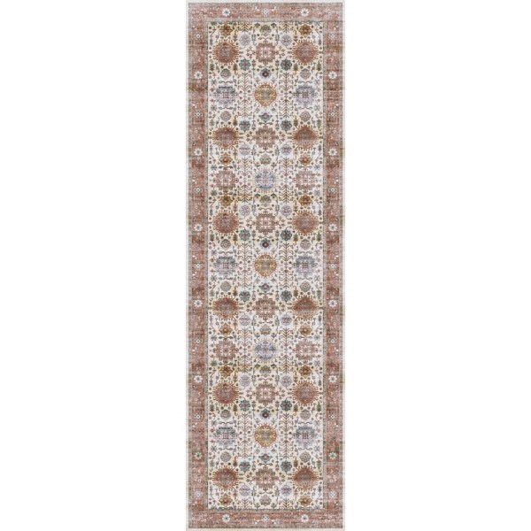 Fiona Vintage Bordered Runner, 2x7 Kirklands Home