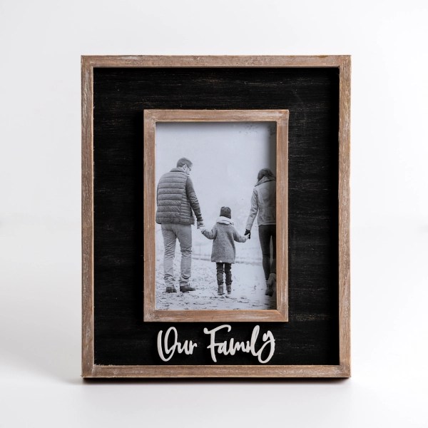 Our Family Brown and Black Picture Frame Kirklands Home