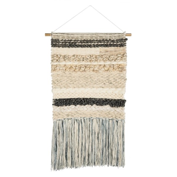 Yiselle Wool Macrame Wall Tapestry Kirklands Home