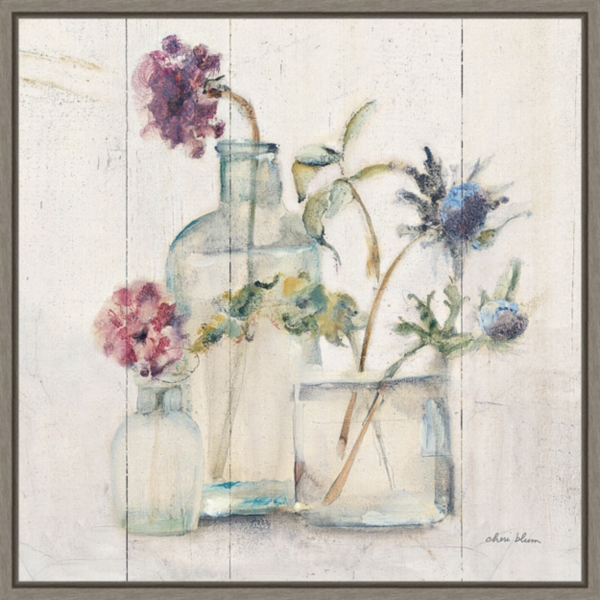 Blossoms on Birch II Framed Canvas Art Print Kirklands Home