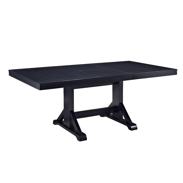 Black Meridian Wood Dining Table Kirklands Home