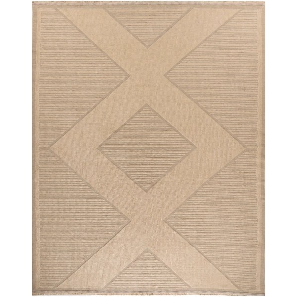 Natural Jute Woven Diamond Area Rug, 7x9 Kirklands Home