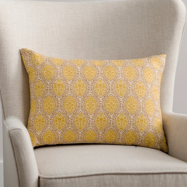 Gold Diamond Lumbar Pillow Kirklands Home