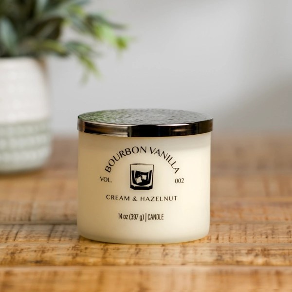 Bourbon Vanilla 3Wick Jar Candle Kirklands Home