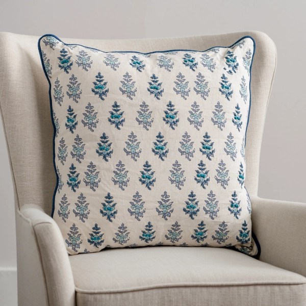 Blue Brynn Blooms Pillow Kirklands Home