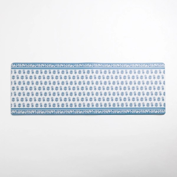 Blue Floral Kitchen Mat Runner Kirklands Home