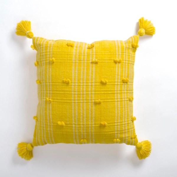 Yellow Boho Outdoor Pillow Kirklands Home